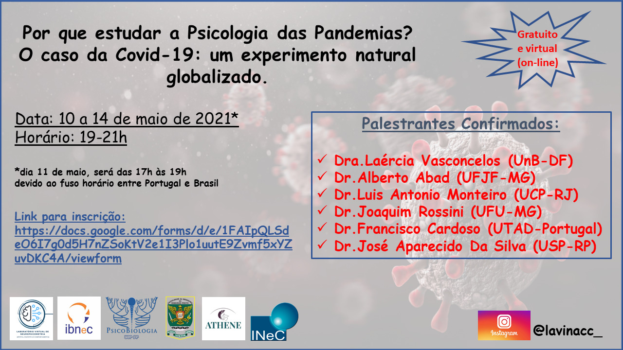 Por que estudar Psicologia das Pandemias O caso da Covid 19 um experimento natural globalizado 01